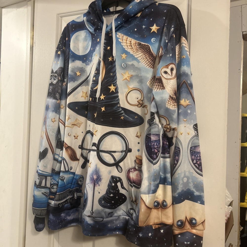 Harry Potter Men's Hoodie Size L
